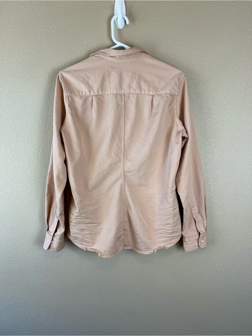 frank & eileen barry shirt apricot - Picture 4 of 12